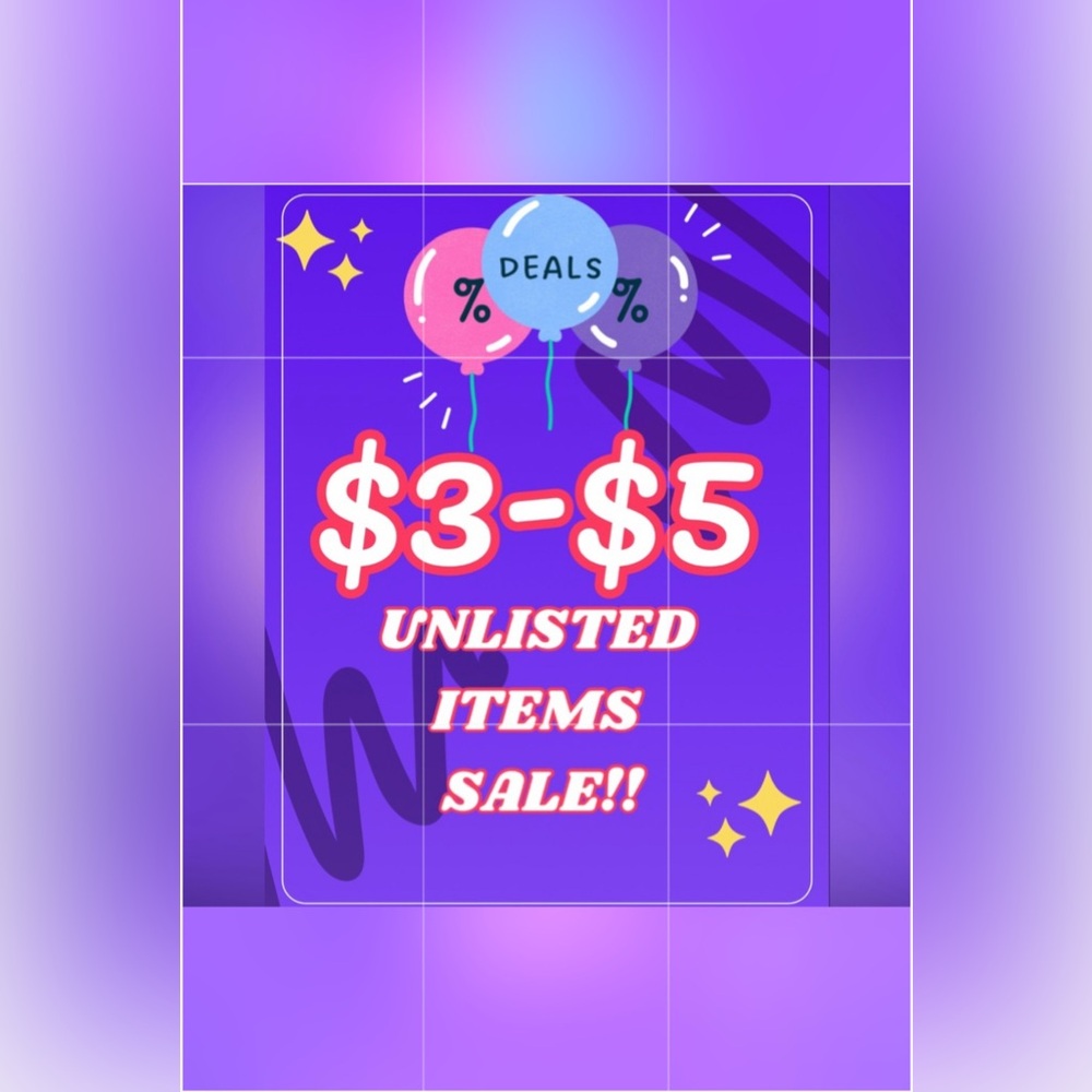 Please Like & Follow for Low Start Unlisted Items Live Show - Picture 2 of 2